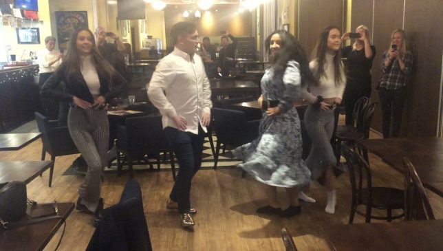 The week of dancing teachers!